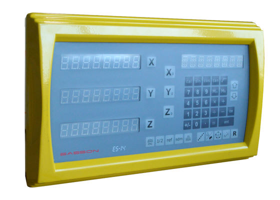 Easson ES14 Yellow 3 Axis Dro Kit Untuk Mesin Penggilingan Bridgeport Mill