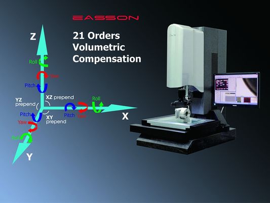 300 x 200 x 200mm Sistem Pengukuran Optik CNC Untuk Inspeksi Industri