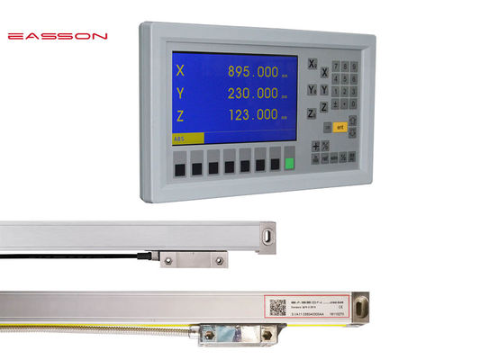 Lcd Dro Optical Linear Encoder Yang Akurat Untuk Mesin Penggilingan Mesin Bubut
