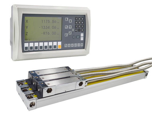 Posisi 50-500 mm DRO Micro Linear Encoder Untuk Mesin Bubut Pengeboran