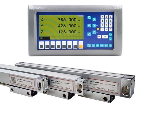 IP67 Glass Scale Linear Encoder 1300-3000mm Panjang untuk Kinerja Optimal di Lingkungan yang Kekerasan