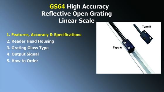 Easson GS64 Mengekspos Linear Encoder dalam Metrologi