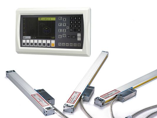 Aluminium Shell LCD 3 Axis Dro Untuk Mesin Penggilingan Bridgeport Mill