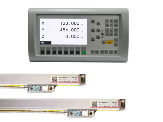 Cnc Mengukur 6 Mata Air Bubut Kit Pembacaan Digital Skala Linear Mutlak