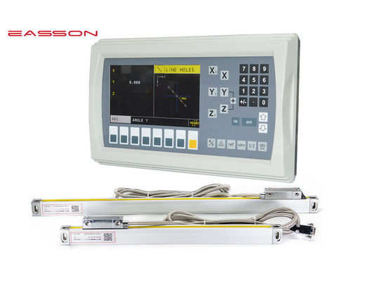 0,1 mikron LCD Pembacaan Digital Dro Grinder Optical Linear Encoder