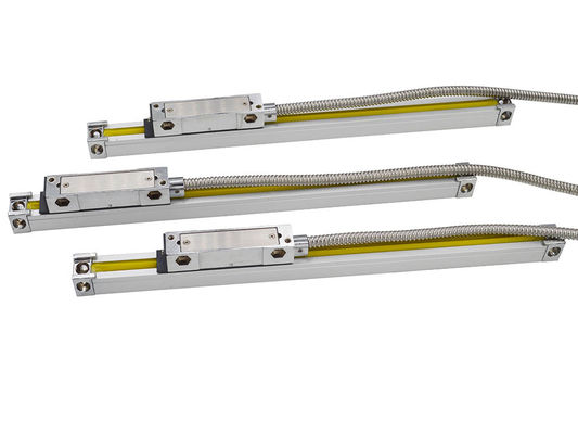 5 Mikron Kaca Mesin Penggilingan Bubut CNC GS10 GS30 Skala Linear Optik