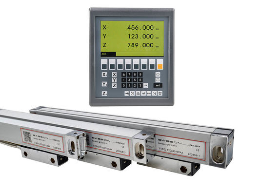 Mesin Bubut 20 mikron Dro Pembacaan Digital DRO Glass Scale Linear Encoder