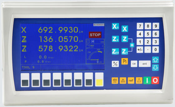 Easson ES-14B Sistem Pembacaan Digital Kecepatan Konstan Bubut 3 Sumbu